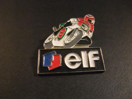 GP-racer (wedstrijdmotoren)sponsor Elf, Frans oliemerk
